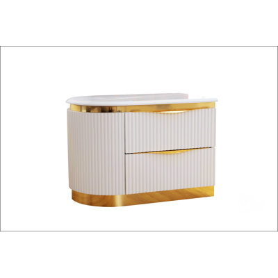 Table de chevet 2 tiroirs