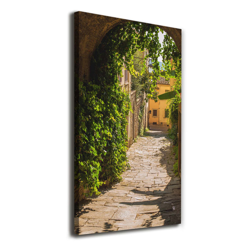 Italian Streets - Wrapped Canvas Print