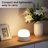 Battery Operated Wireless Fabric Wall Sconces with Remote Contro For Living Room, Bedroom, Hallway, And Bathroom-1845812370