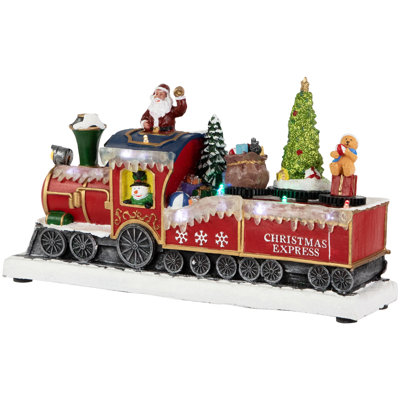 Jeu de jouets Train Village Christmas