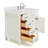 37'' Single Bathroom Vanity with White Quartz Top-85364338