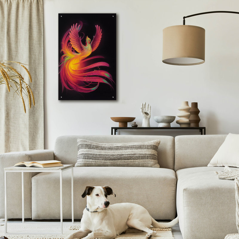 «Phoenix» par Kirk Reinert, H 36 po x l 24 po