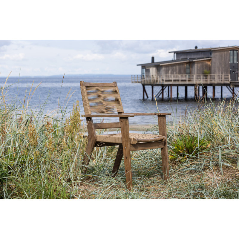 Alia 45cm H Armchair in Brown