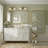 Aevar Tempered Glass and Aluminum Alloy Framed French Cleat Mounted Wall Mirror with 5-Year Warranty-397524566-384154440