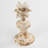 Decorative Candle Holder, Charming Floral Accent, Rustic Home Decor