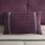 7 PC Pieced Comforter Set Purple