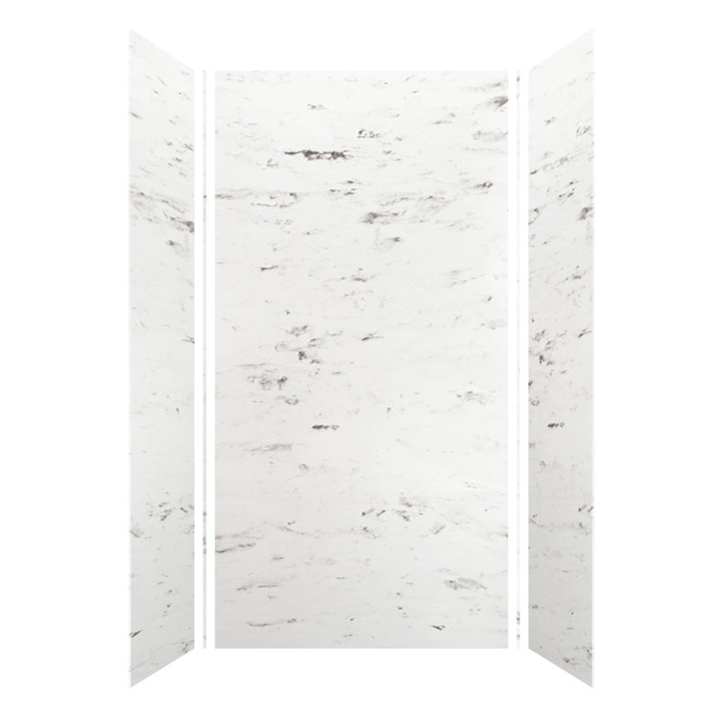 Ensemble de mur de douche lisse