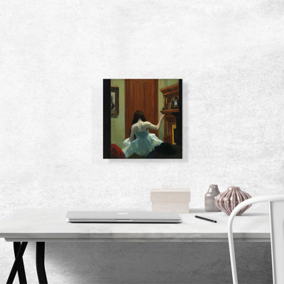 " New York Interior 1921 " by Edward Hopper Painting Print