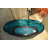 67 Inch Transparent Freestanding Resin Soaking Bathtub