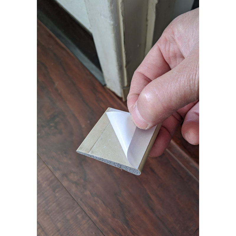 Butoir de sol en plastique, Crème