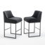 Tabouret de comptoir rembourré Charney-635709210