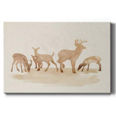 Whitetail Herd II-Gallery Wrapped Canvas
