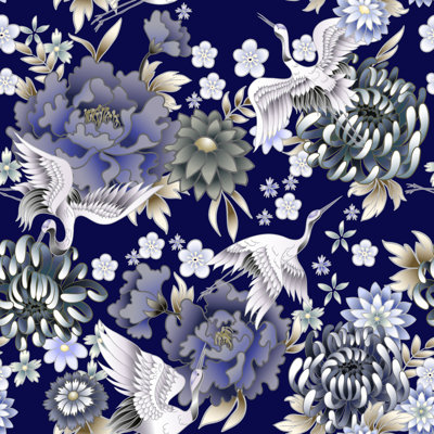 Peel & Stick Floral Tile