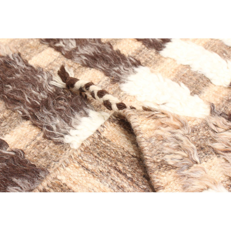 Tapis brun Tangier 5 pi 3 po x 7 pi 11 po