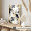 «Abstract Gold Strokes I», reproduction d'art moderne sans cadre-656268556