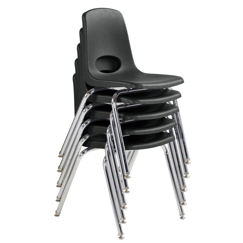 Chaise de classe empilable, Black