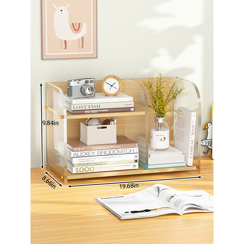 Rastus Manufactured Wood Desk Organizer, Natural
