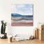  «Grounded Rust 1» par Chris Paschke, art mural sur toile, 18 po x 18 po