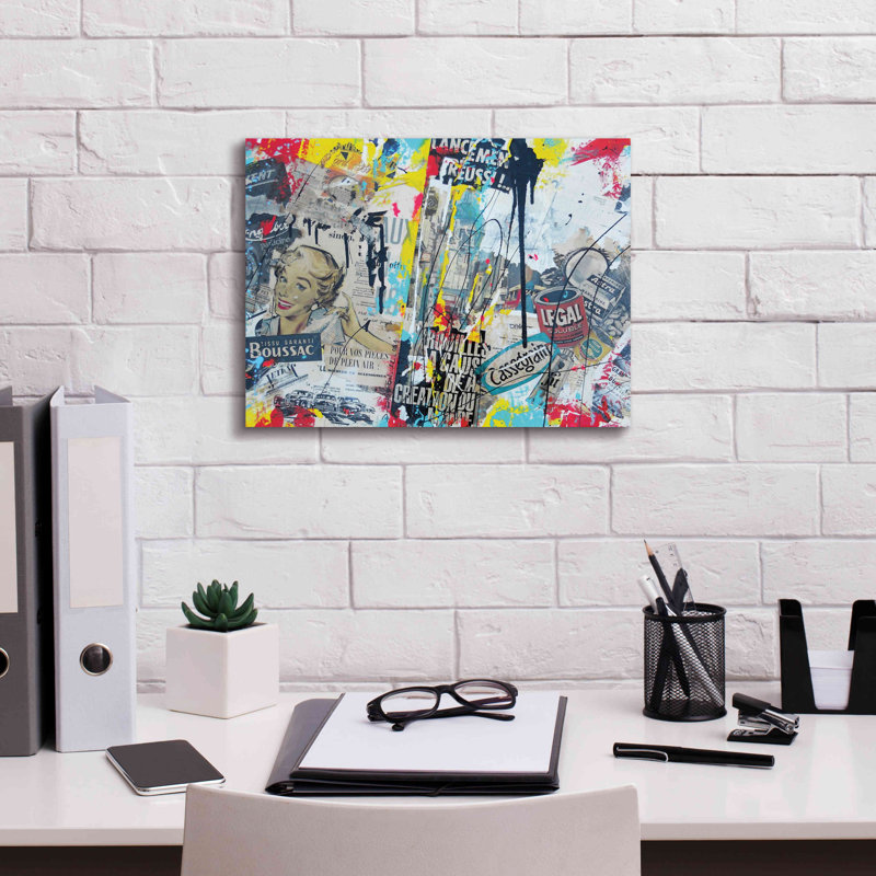 «Solrable» par David Drioton, estampe numérique sur toile, H 12 po x l 16 po x P 0,75 po