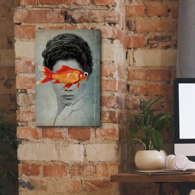 «Fish Eye» par Elo Marc, art mural sur toile