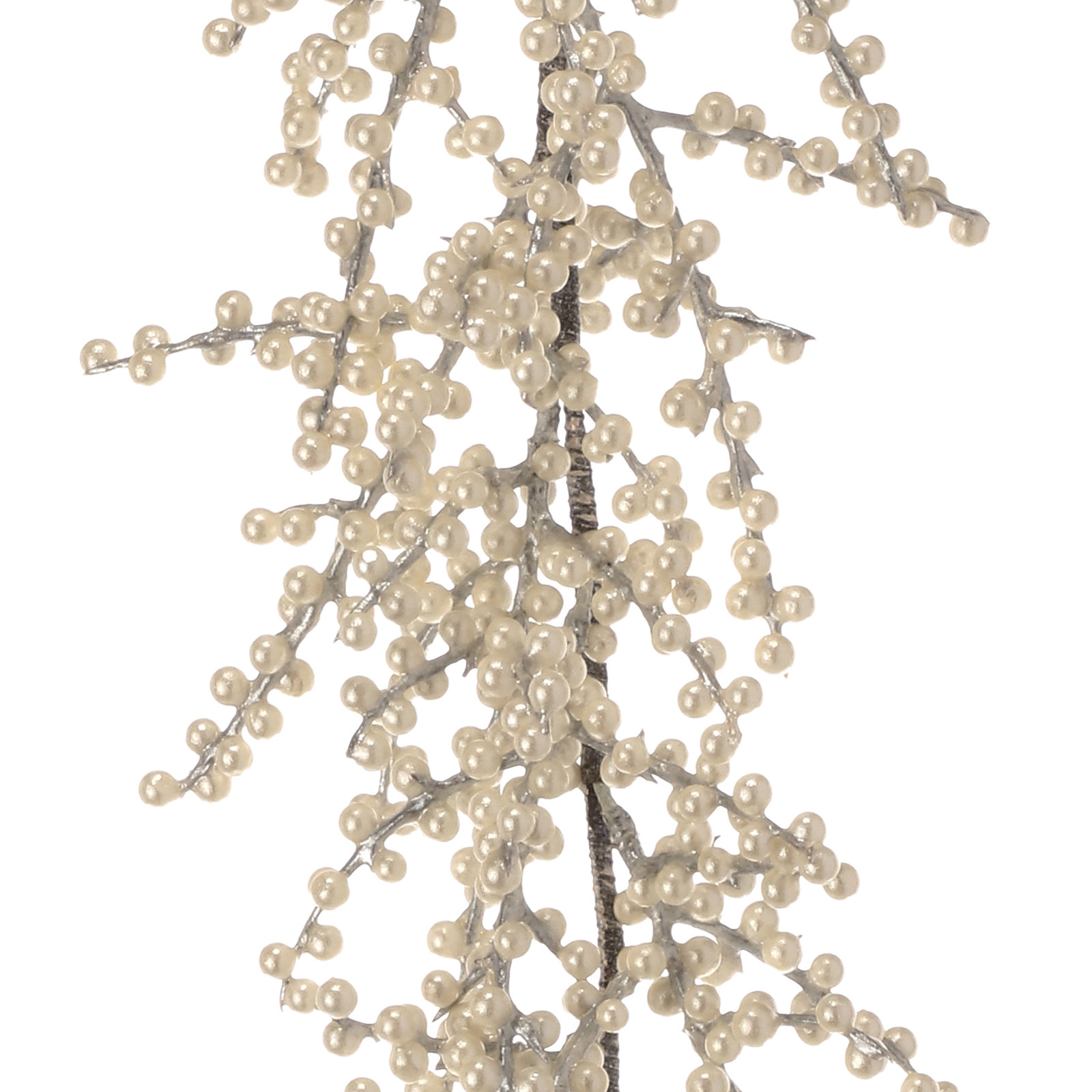 Solomon Waterproof Winter Berry Garland, White