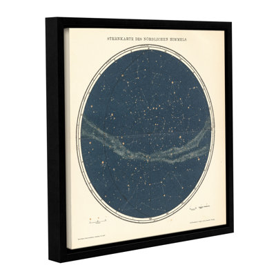 «Celestial Sphere North», impression encadrée sur toile tendue