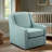 Harris Upholstered Swivel Armchair-271305782