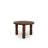 Modern Coffee Table, Solid Beech Wood, Walnut Finish, 23.6 x 15.7 x 23.6 inches | UV Resistant Colorant & Water-Based Ultra Matte Varnish | Disassembled for Easy Shipping, Stylish & Durable Design for Living Rooms-172947295-172947281