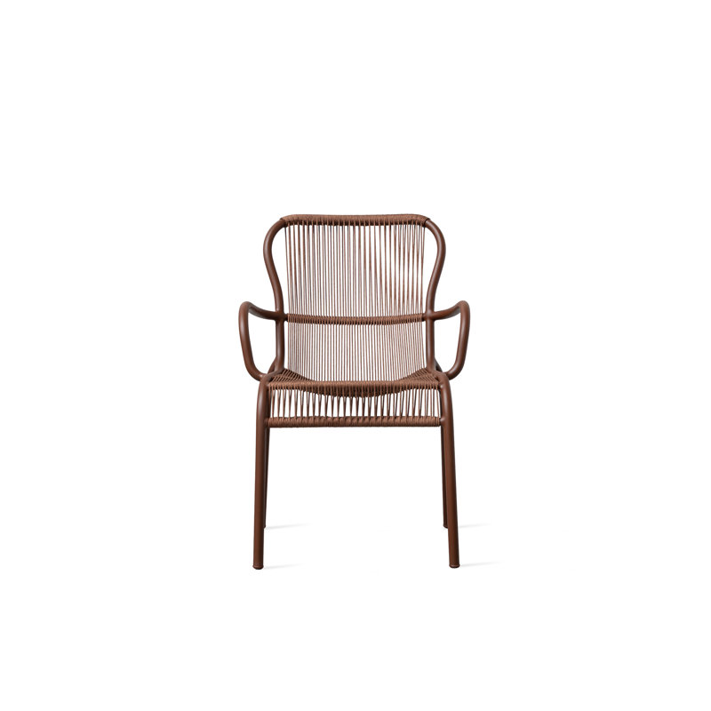 Loop Dining Chair Rope Rust