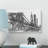 Brooklyn Bridge In New York In Abstract - Wrapped Canvas Print-55312927