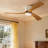 42 in. 3 - Blade Flush Mount Ceiling Fan with Remote, Reversible DC Motor, 6 Speeds, White-447895053