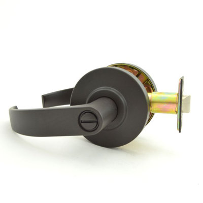 Privacy Grade 2 Curved Door Lever
