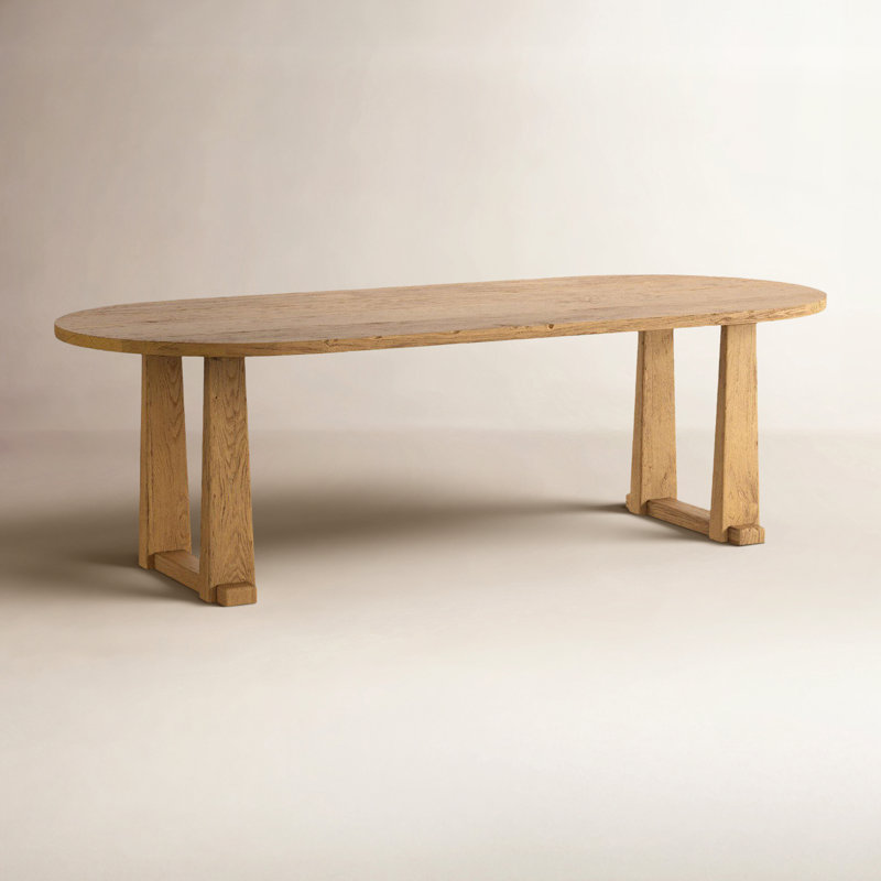 Ayla Dining Table, Worn Oak
