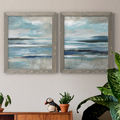 " Distant Drama I " 2 - Pieces Painting Print