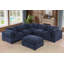 Wartow 6- Piece Upholstered Chenille Corner Sectional Sofa Couch-1209142800