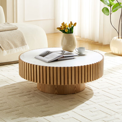 Table basse cylindrique de 35,43 po