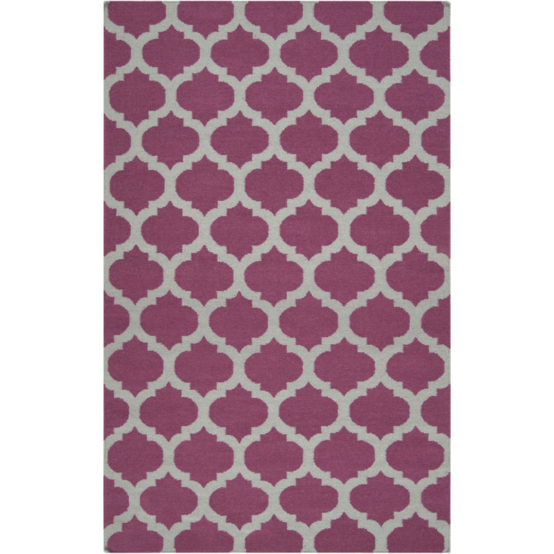 Kramer Abstract Handwoven Flatweave Wool Taupe/Light Gray Area Rug, Rectangle 9' x 13'