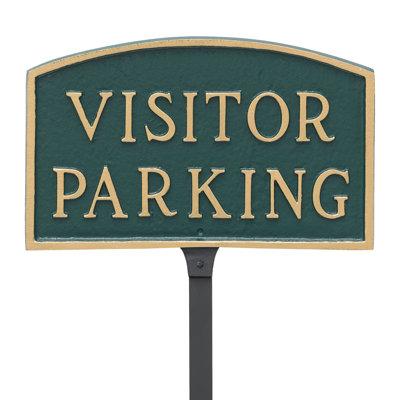 Enseigne standard pour visiteurs
