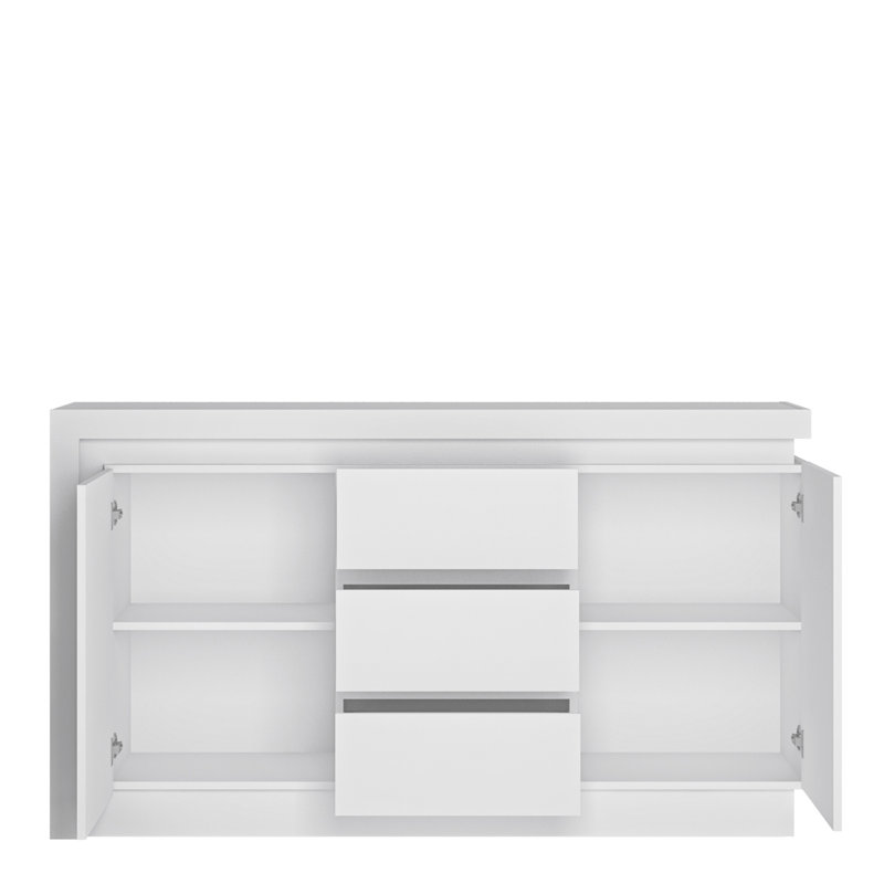 Marseilles 157.7 Cm Wide 3 Drawer Sideboard