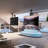 Height Adjustable Full Motion TV Ceiling Mount Bracket | Fits 32 - 77 Inch LCD, LED TVs