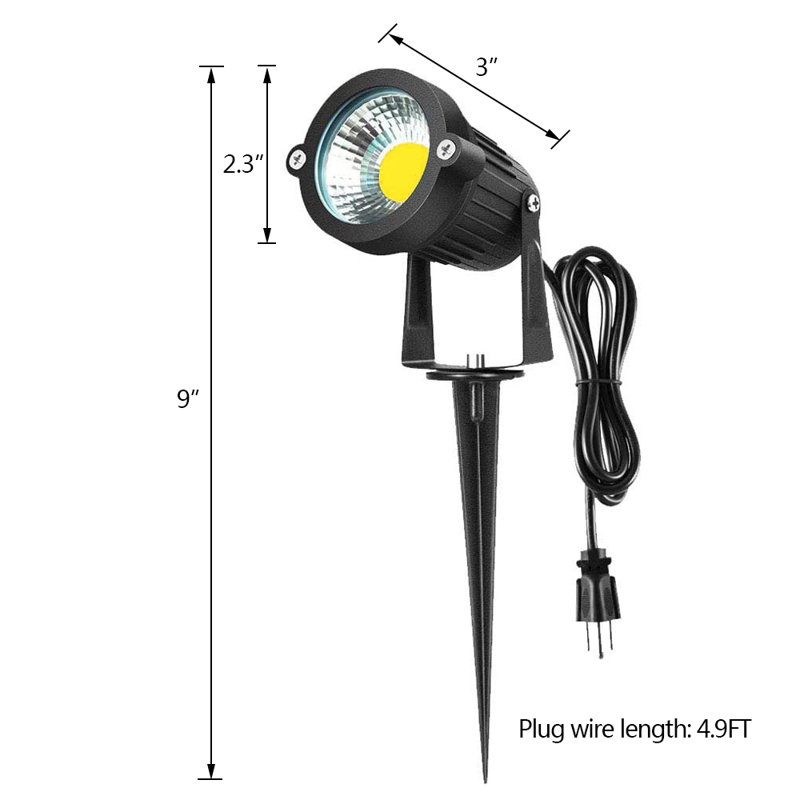 Plug-in Integrated LED Aluminum Spotlight