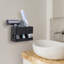 Metal 3 Compartment Hair Tool Holder