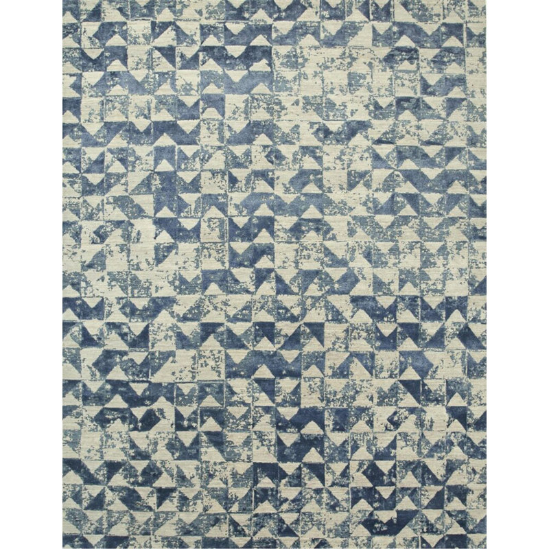 Tapis contemporain noué à la main Dover