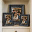 Cadre photo 11 "x 11" noir 11PC pour galerie murale