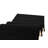 Solid Color Black with Slip Resistant Low Pile Rug-882465185