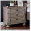 Table de chevet style transitionnel 1pc