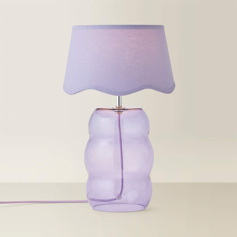 Deleena Glass Table Lamp