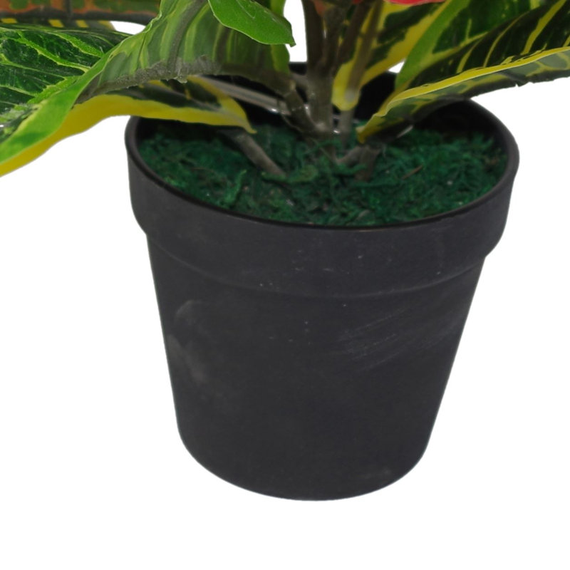 40 cm H Faux Foliage Plant in Plastic Pot Liner