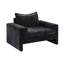 Fauteuil en chenille avec accoudoirs larges et support ergonomique-132397928