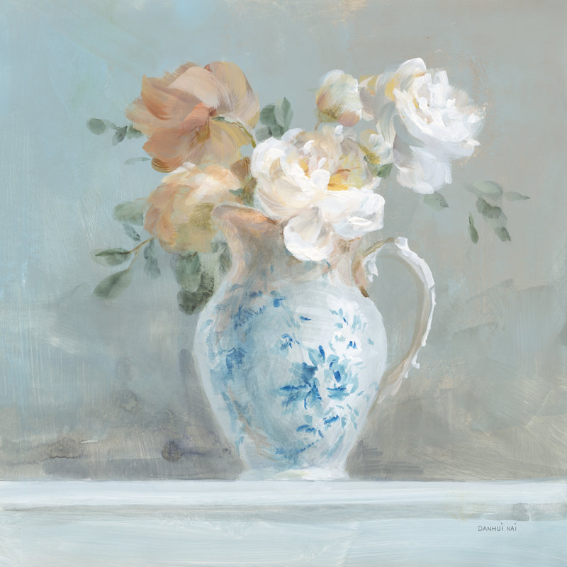 «Heirloom Bouquet II» par Danhui Nai, H 30 po x l 30 po